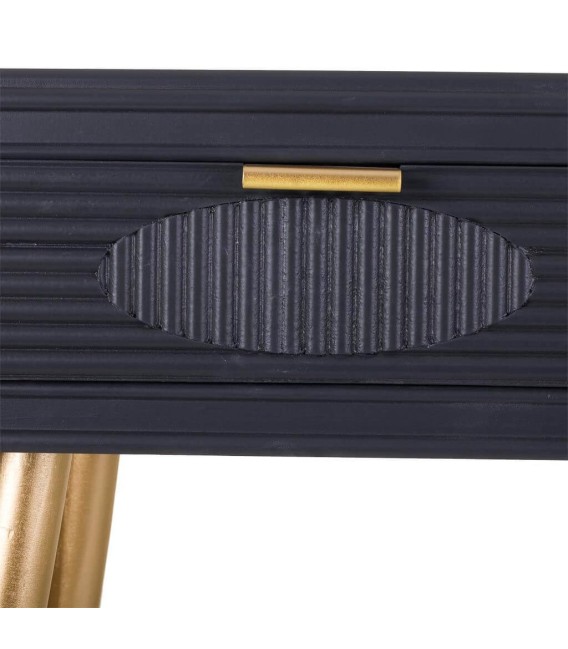 CONSOLA DE NOCHE NEO MADERA Y METAL MDMHOGAR