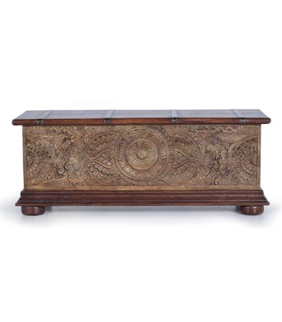 BAÚL PANGEA MADERA Y METAL 