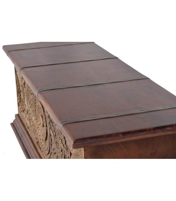 BAÚL PANGEA MADERA Y METAL 