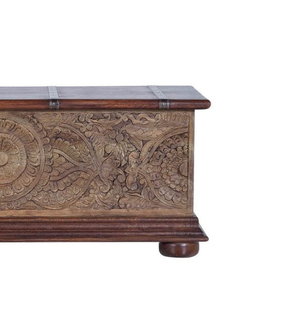 BAÚL PANGEA MADERA Y METAL 