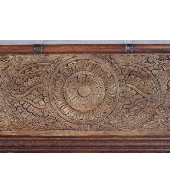 BAÚL PANGEA MADERA Y METAL 