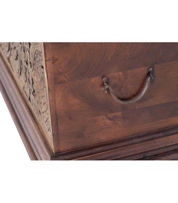 BAÚL PANGEA MADERA Y METAL 