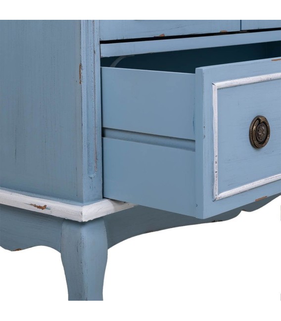 ARMARIO ATENEA MADERA Y RATÁN 