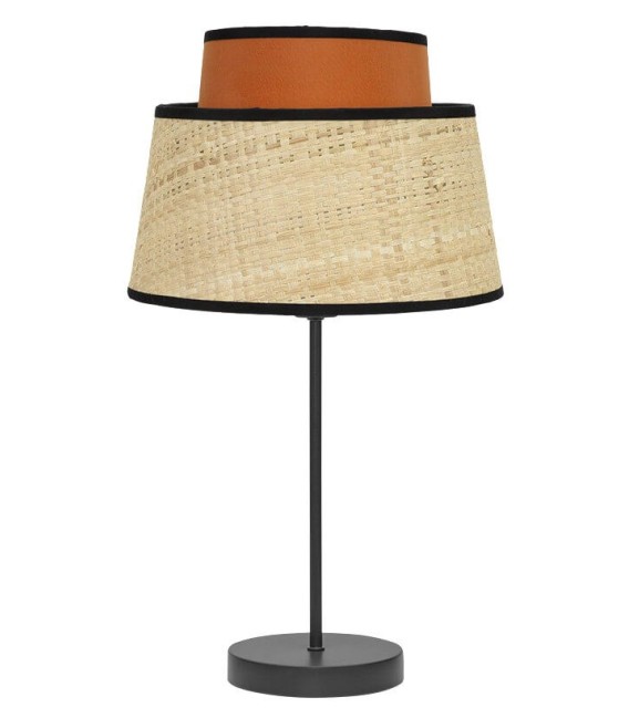 LÁMPARA DE SOBREMESA JIA 20 Ø CALABAZA TEXTIL MDMHOGAR