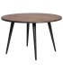 MESA DE COMEDOR COOL MANDALA 120 Ø MADERA Y METAL