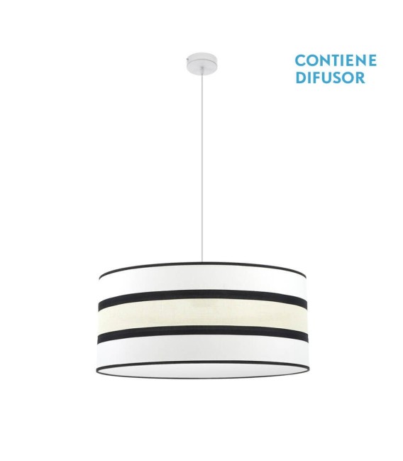 LAMPARA DE TECHO KARLA 60 Ø CRUDA