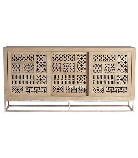 APARADOR MAMBA 1 MADERA Y METAL MDMHOGAR