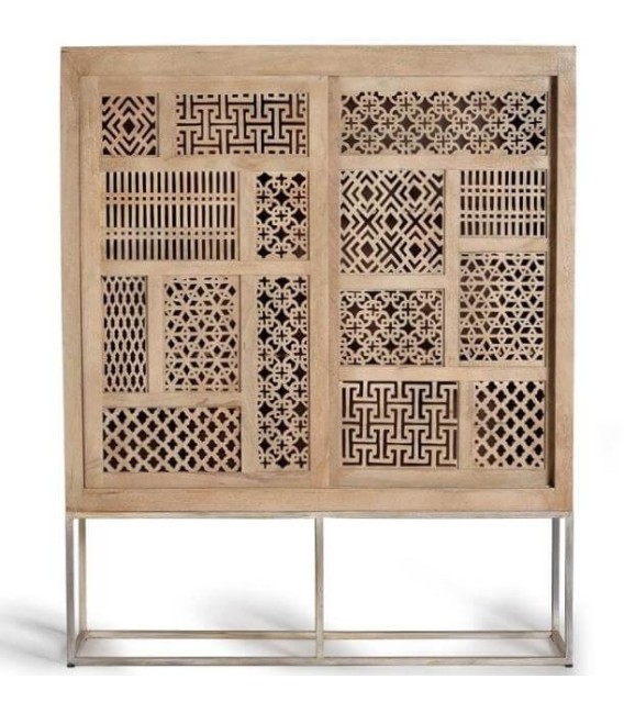 ARMARIO ALACENA MAMBA MADERA Y METAL MDMHOGAR