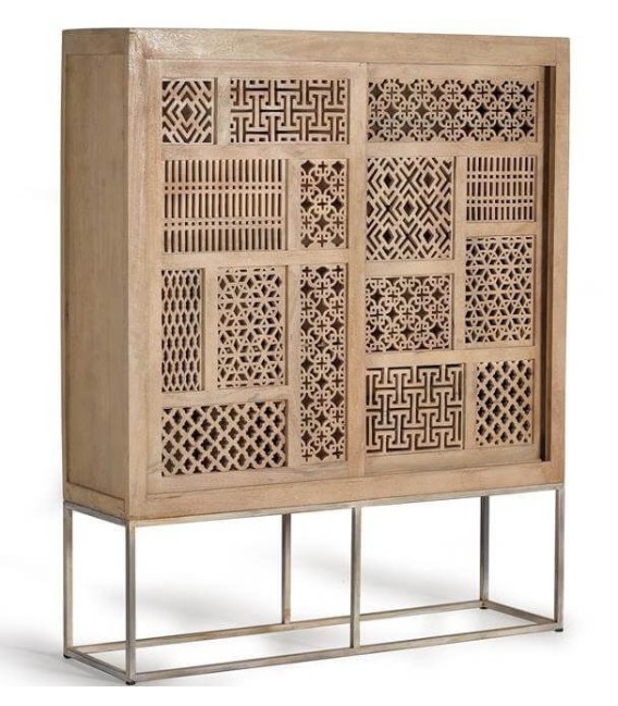 ARMARIO ALACENA MAMBA MADERA Y METAL MDMHOGAR