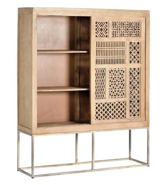 ARMARIO ALACENA MAMBA MADERA Y METAL MDMHOGAR