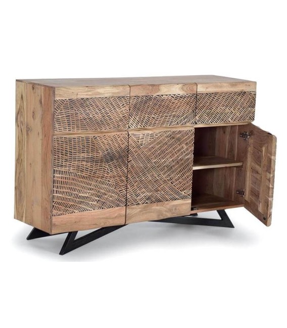 APARADOR KELAPA 1 MADERA Y METAL MDMHOGAR