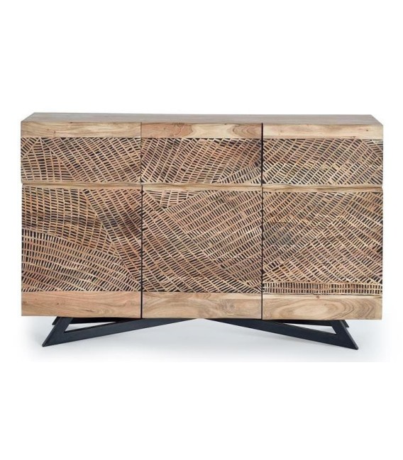 APARADOR KELAPA 1 MADERA Y METAL MDMHOGAR