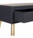 CONSOLA NEO 1 NEGRA MADERA Y METAL