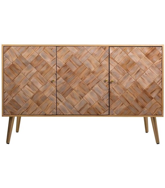 APARADOR NAXOS  MADERA Y METAL MDMHOGAR