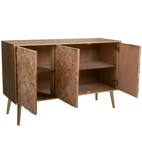 APARADOR NAXOS  MADERA Y METAL MDMHOGAR