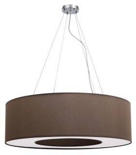 LÁMPARA DE TECHO HAITI 80 Ø TOPO TEXTIL FABRILAMP