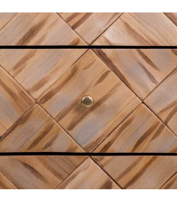 APARADOR NAXOS 1 MADERA Y METAL 