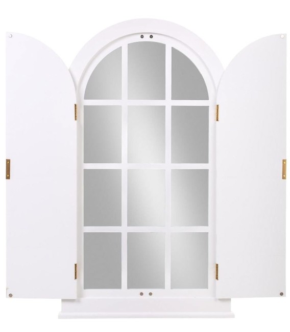 ESPEJO NEO BLANCO MADERA Y METAL