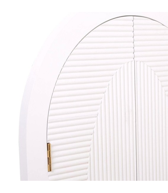 ESPEJO NEO BLANCO MADERA Y METAL