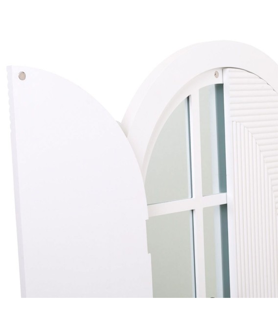 ESPEJO NEO BLANCO MADERA Y METAL