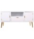 MUEBLE DE TV NEO BLANCO MADERA Y METAL MDMHOGAR