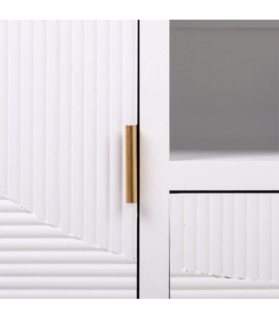 MUEBLE DE TV NEO BLANCO MADERA Y METAL MDMHOGAR