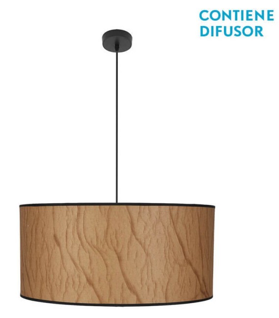 LÁMPARA DE TECHO PAPIRO 60 Ø TEXTIL 