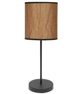 LÁMPARA DE SOBREMESA PAPIRO 16 Ø TEXTIL MDMHOGAR