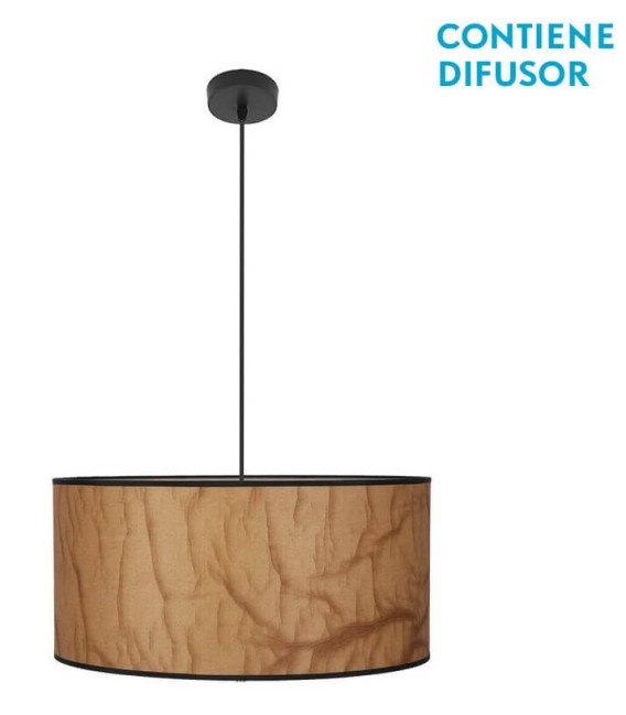 LÁMPARA DE TECHO PAPIRO 50 Ø TEXTIL MDMHOGAR