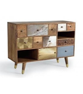 CÓMODA ARCILA MADERA MDMHOGAR