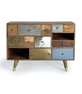 CÓMODA ARCILA MADERA MDMHOGAR