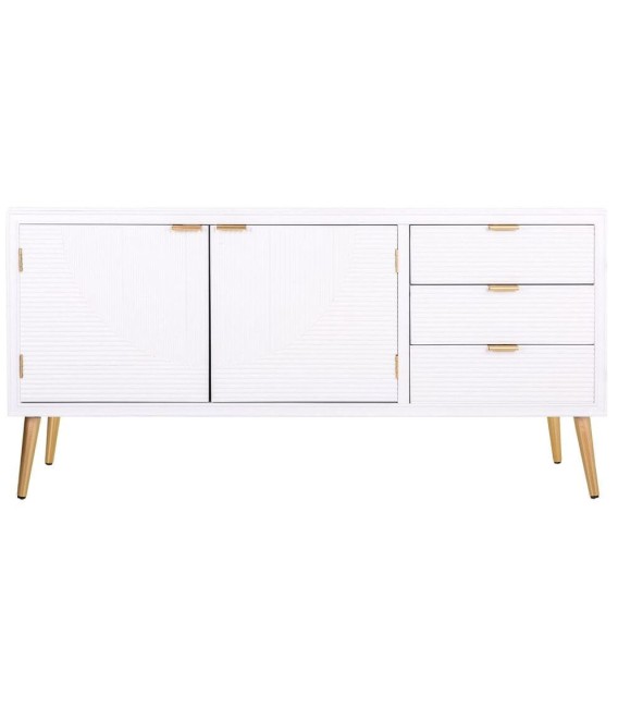 APARADOR NEO 1 BLANCO MADERA Y METAL