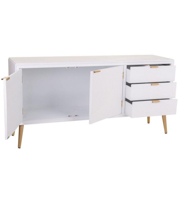 APARADOR NEO 1 BLANCO MADERA Y METAL