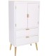 ARMARIO NEO 1 BLANCO MADERA Y METAL MDMHOHGAR