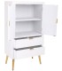 ARMARIO NEO 1 BLANCO MADERA Y METAL MDMHOHGAR