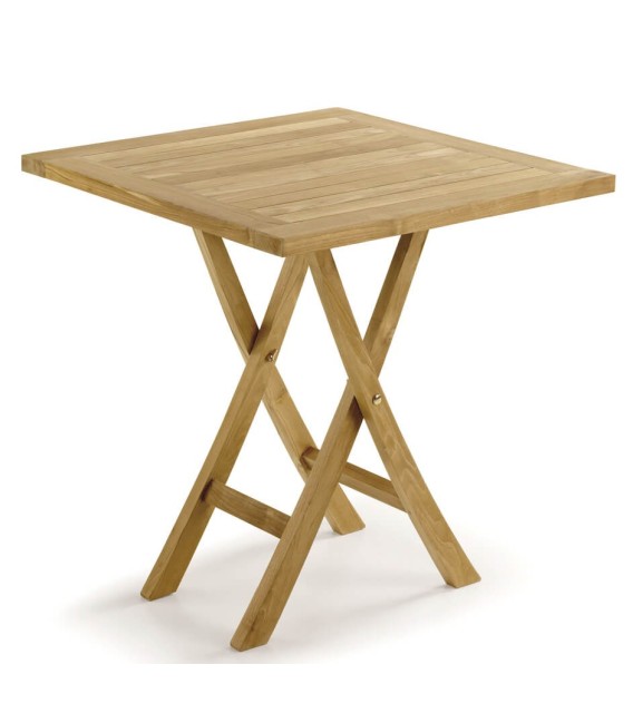 MESA DE COMEDOR CUADRADA BARCO MADERA