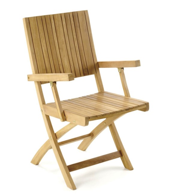 SILLÓN PLEGABLE BARCO 1 NATURAL MDMHOGAR