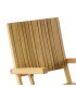 SILLÓN PLEGABLE BARCO 1 NATURAL MDMHOGAR