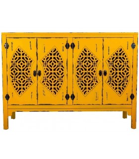 APARADOR MAKALU AMARILLO MADERA 