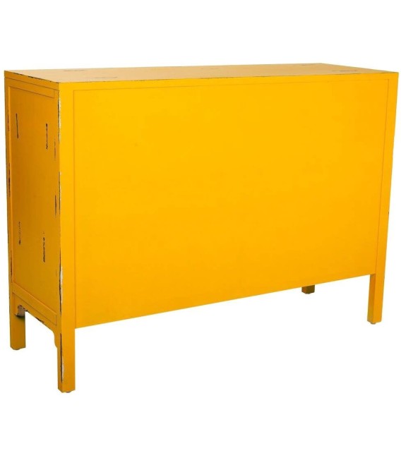 APARADOR MAKALU AMARILLO MADERA 