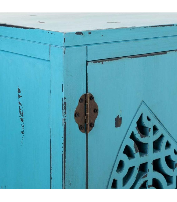 APARADOR MAKALU AZUL MADERA MDMHOGAR