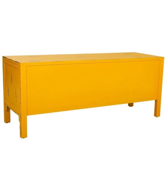MUEBLE DE TV MAKALU AMARILLO MADERA MDMHOGAR