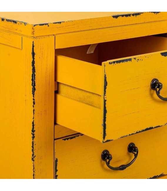 MUEBLE DE TV MAKALU AMARILLO MADERA MDMHOGAR