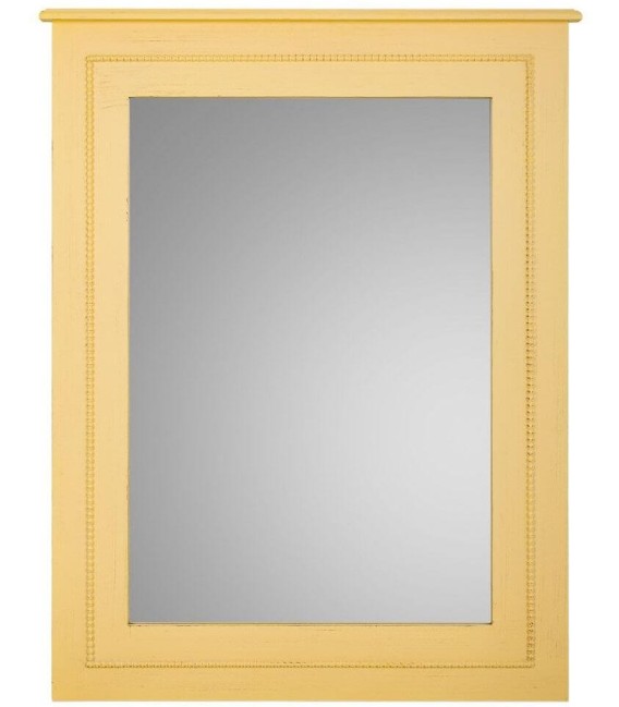ESPEJO HAMAN MADERA AMARILLO MDMHOGAR