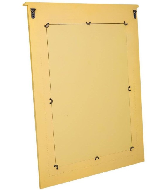 ESPEJO HAMAN MADERA AMARILLO MDMHOGAR