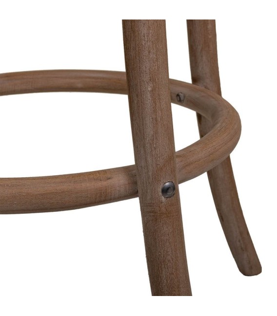 TABURETE TONETH MADERA Y ENEA MDMHOGAR