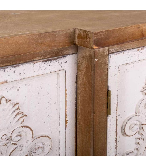 APARADOR MANTRA MADERA Y ESPEJO 