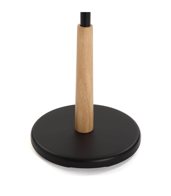 PERCHERO DE PIE SISAK MADERA Y METAL NEGRO MDMHOGAR