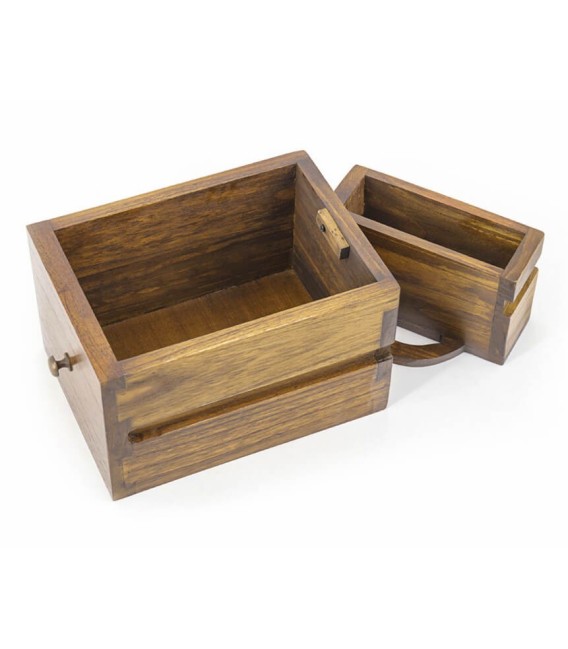 MESA ESCRITORIO CON SECRETER STAR MADERA