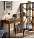 MESA ESCRITORIO CON SECRETER STAR MADERA